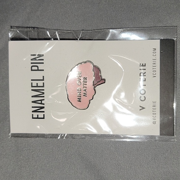 FIGS SCRUBS FIGS V COTERIE MIND OVER MATTER ENAMEL PIN - Picture 3 of 3